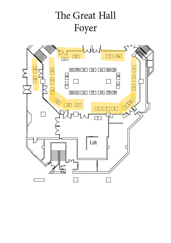 Foyer Perimeter Wall